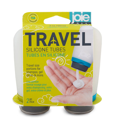 SILICONE TRAVEL TUBES 2PC - LARGE