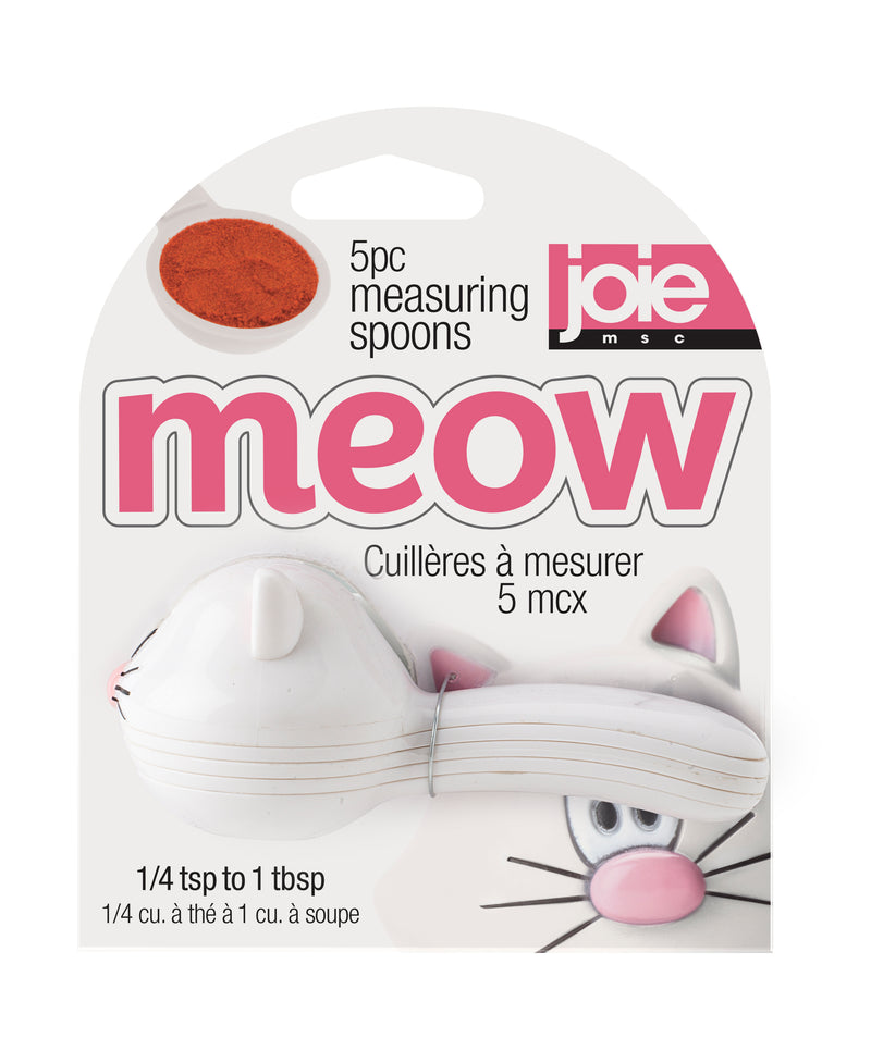 MEOW MEASURING SPOONS 5PCS