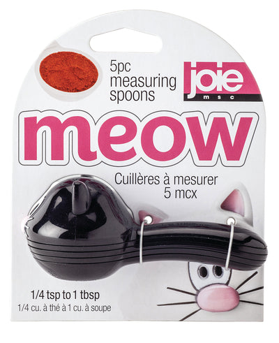 MEOW MEASURING SPOONS 5PCS