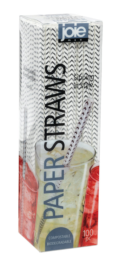 PAPER STRAWS (100 PC)