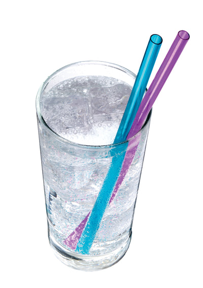 RAINBOW REUSABLE PET-G STRAWS(20 PC)