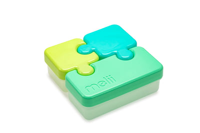 PUZZLE CONTAINER - LIME, BLUE & GREEN