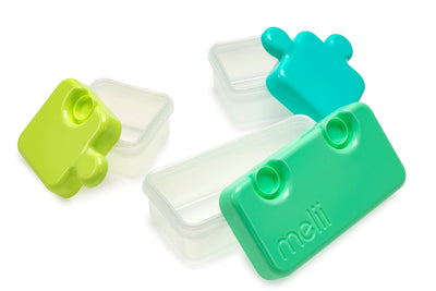 PUZZLE CONTAINER - LIME, BLUE & GREEN