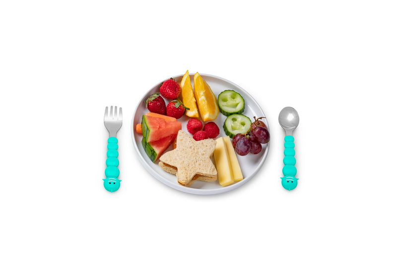 BEAR & SHARK SPOON AND FORK (4PC SET)