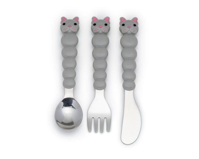 CAT & BULLDOG UTENSILS (6PC SET)