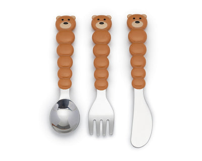 BEAR & SHARK UTENSILS (6PC SET)