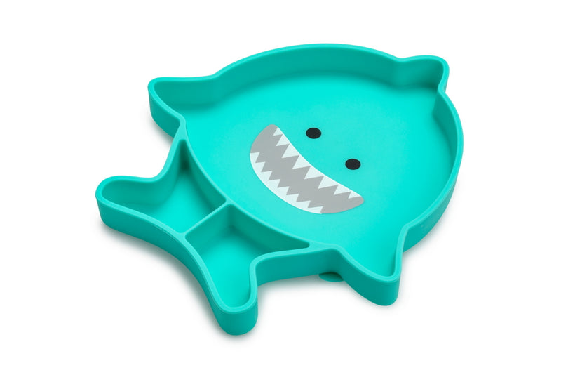 DIVIDED SILICONE SUCTION PLATE - SHARK