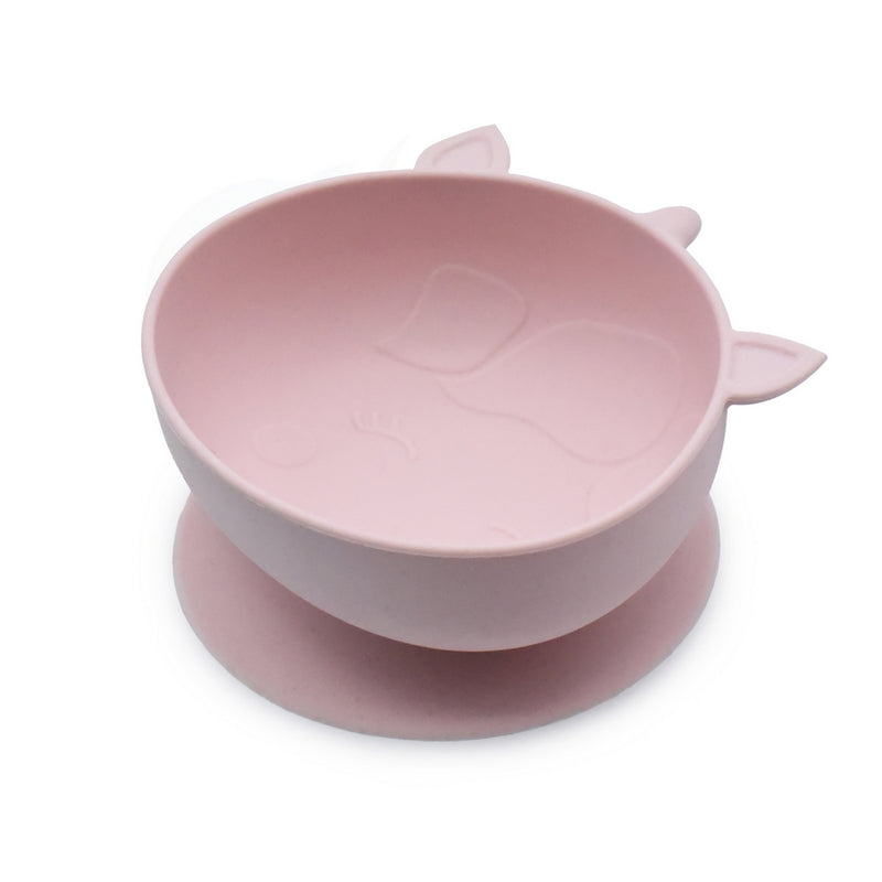 SILICONE SUCTION BOWL - UNICORN 2PK