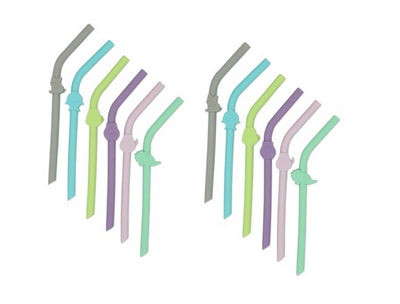 SILICONE STRAWS (6PK)