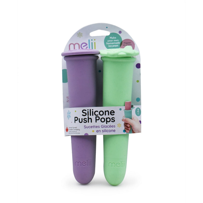 SILICONE PUSH POPS - 2PK - BULLDOG , CAT