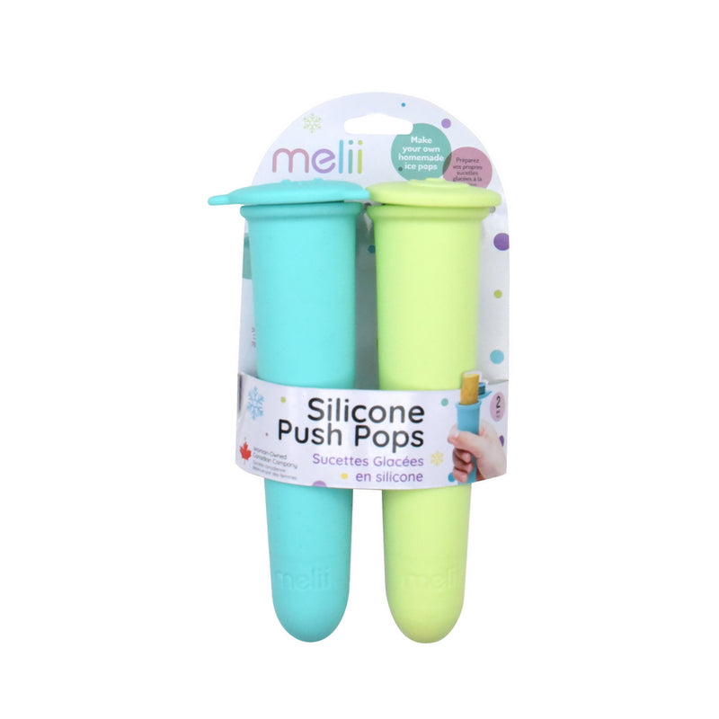 SILICONE PUSH POPS - 2PK - SHARK , BEAR