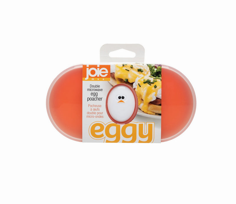 DOUBLE MICROWAVE EGG POACHER