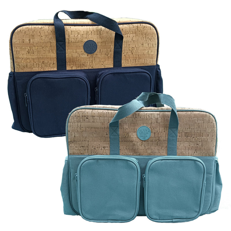 CORK & CANVAS DIAPER BAG