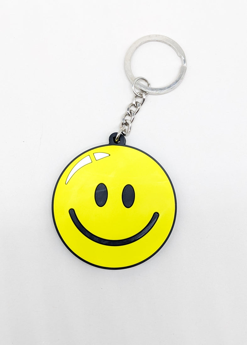 KEYSTEEZ KEYCHAIN - HAPPY FACE