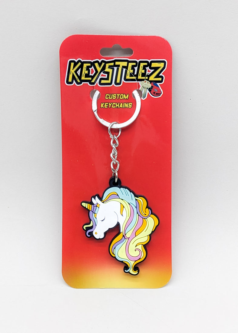 KEYSTEEZ KEYCHAIN - UNICORN