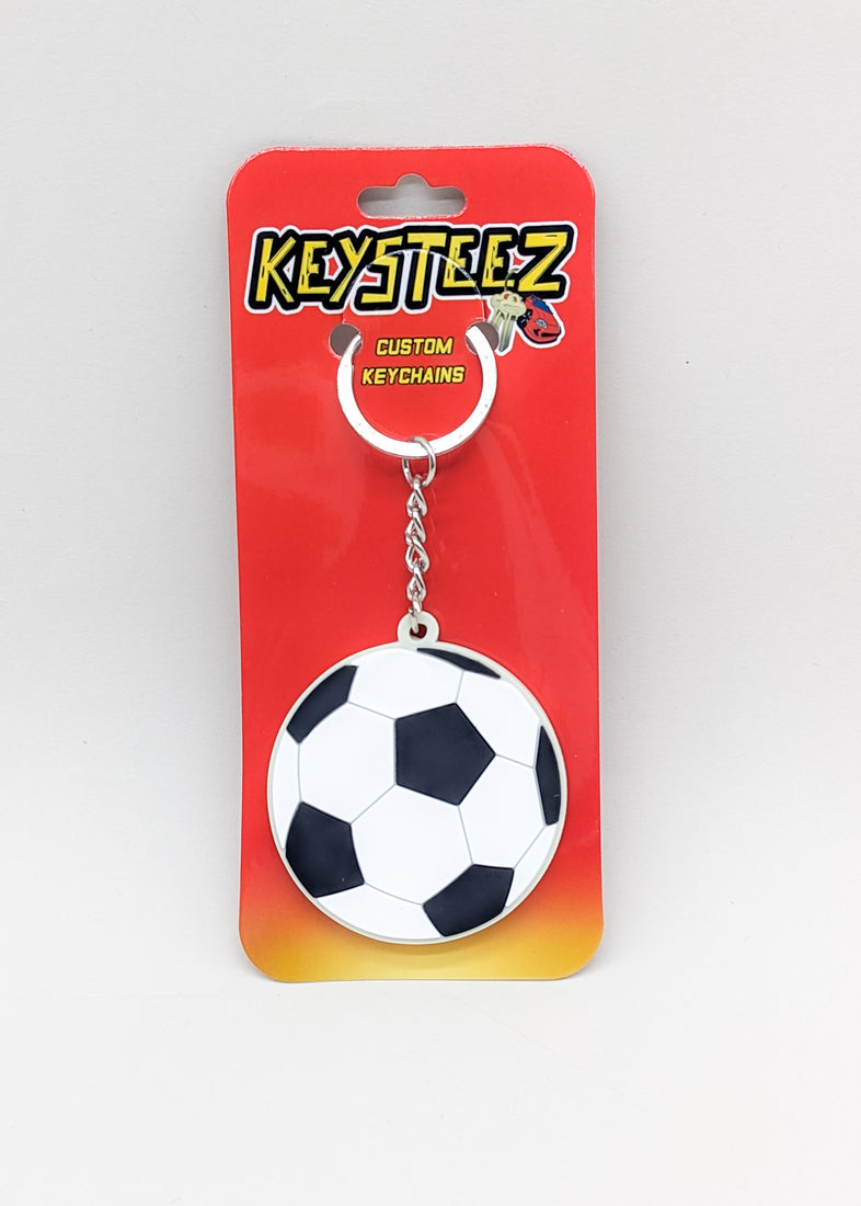 KEYSTEEZ KEYCHAIN - SOCCER BALL