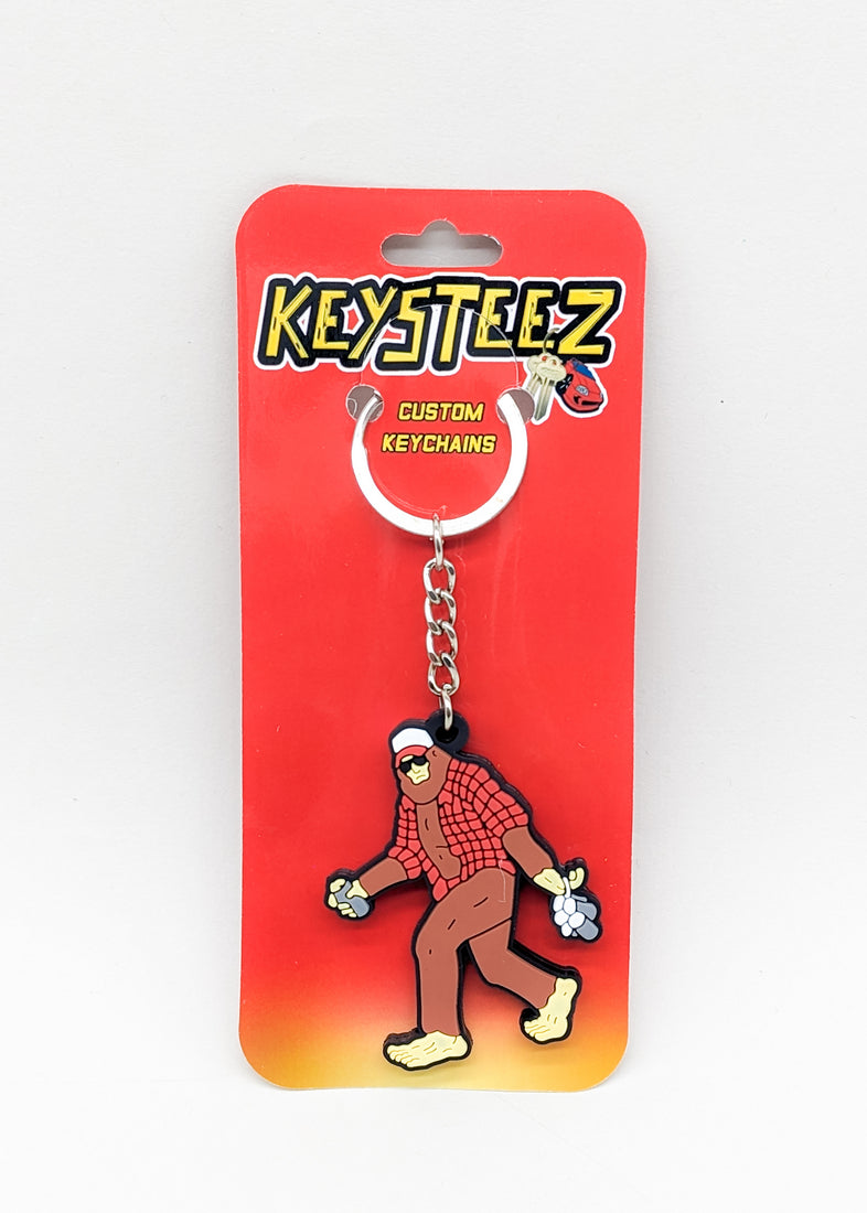 KEYSTEEZ KEYCHAIN - SASQUATCH