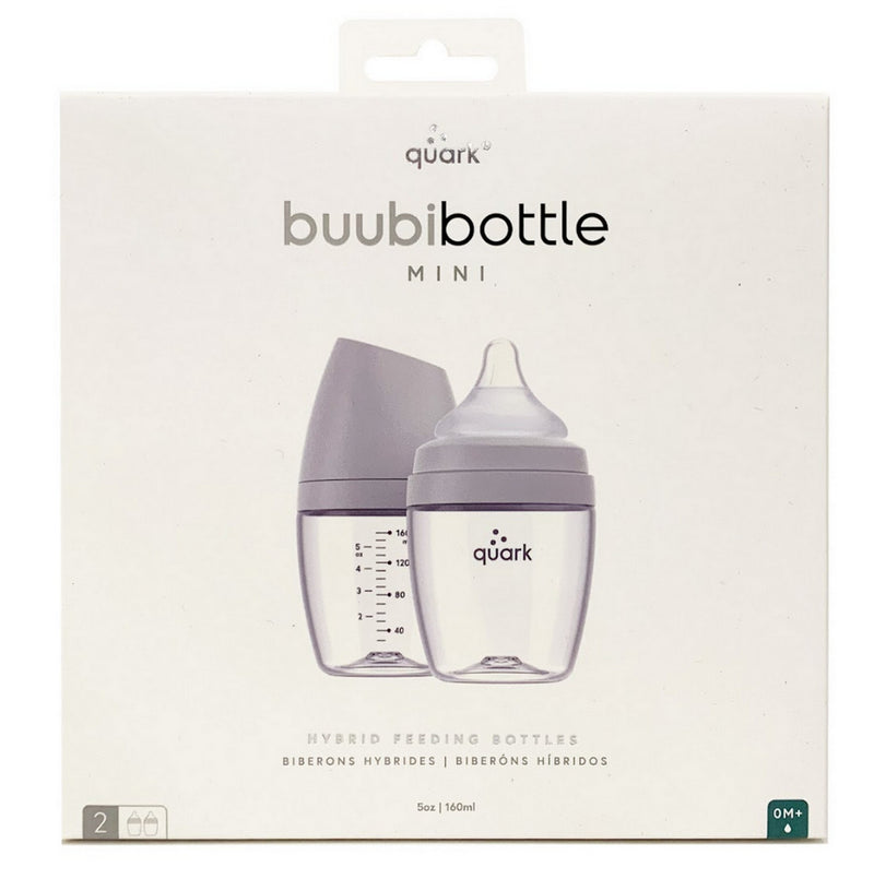 BUUBIBOTTLE MINI 2 PACK - GREY