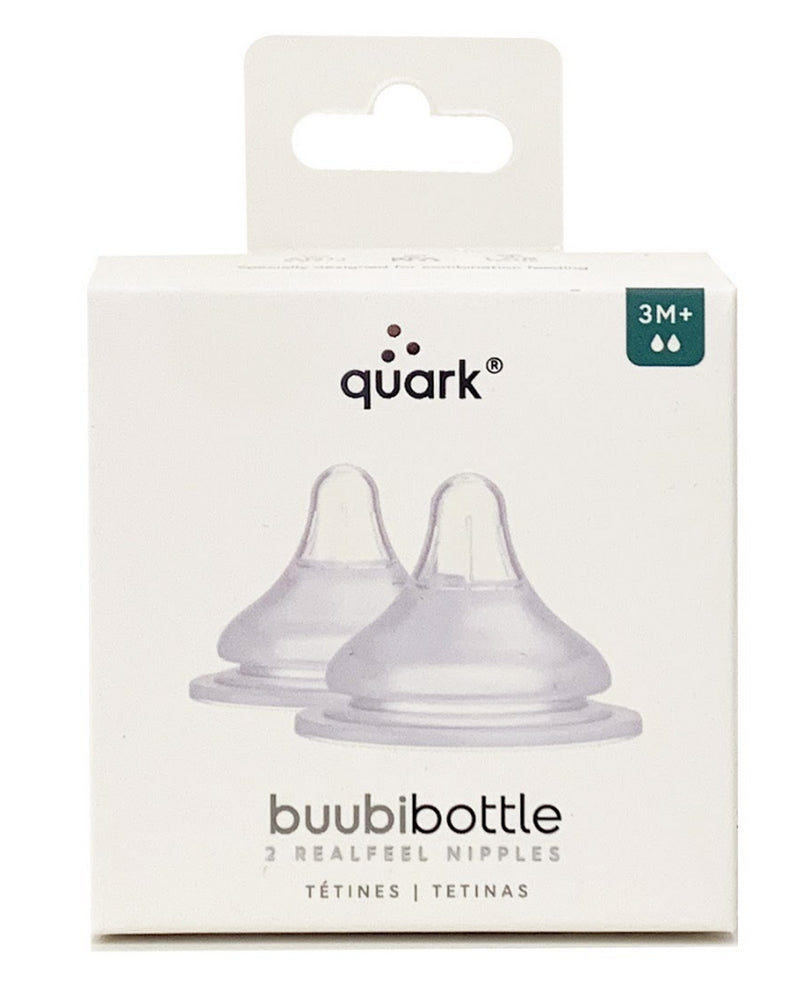 BUUBIBOTTLE REALFEEL NIPPLES - STAGE 2