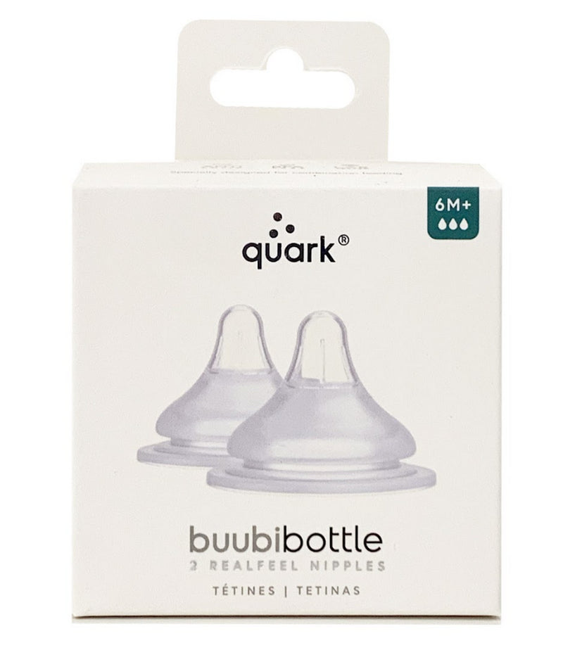 BUUBIBOTTLE REALFEEL NIPPLES - STAGE 3