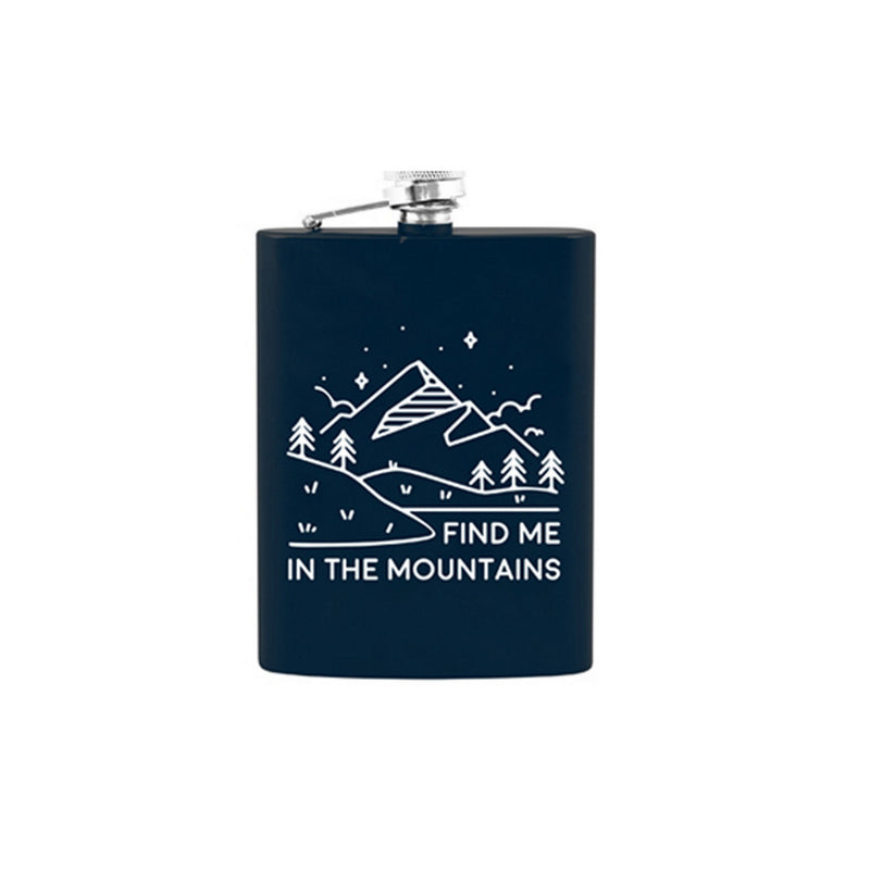 TRUE NORTH 8OZ FLASK (4 ASST&