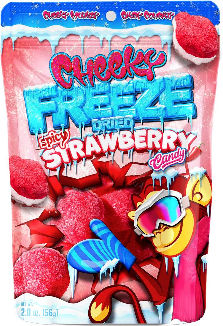 CHEEKY FREEZE DRIED SPICY STRAWBERRY 50G/1.8OZ