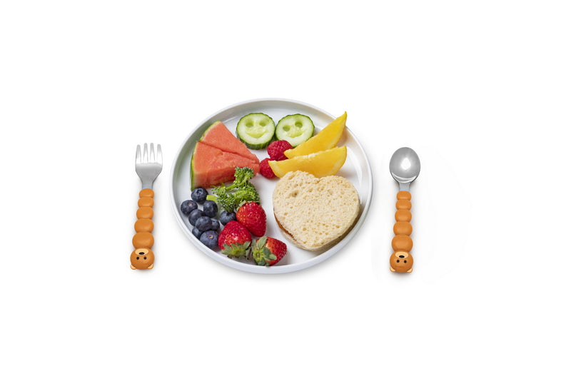 BEAR & SHARK SPOON AND FORK (4PC SET)