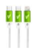 Volt Designer Fast Charge DOUBLE TIP 10FT Cable - iPhone +
 Type C
 Assorted Colours