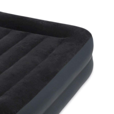 QUEEN PILLOW REST RAISED AIRBED W/ FIBER-TECH RP