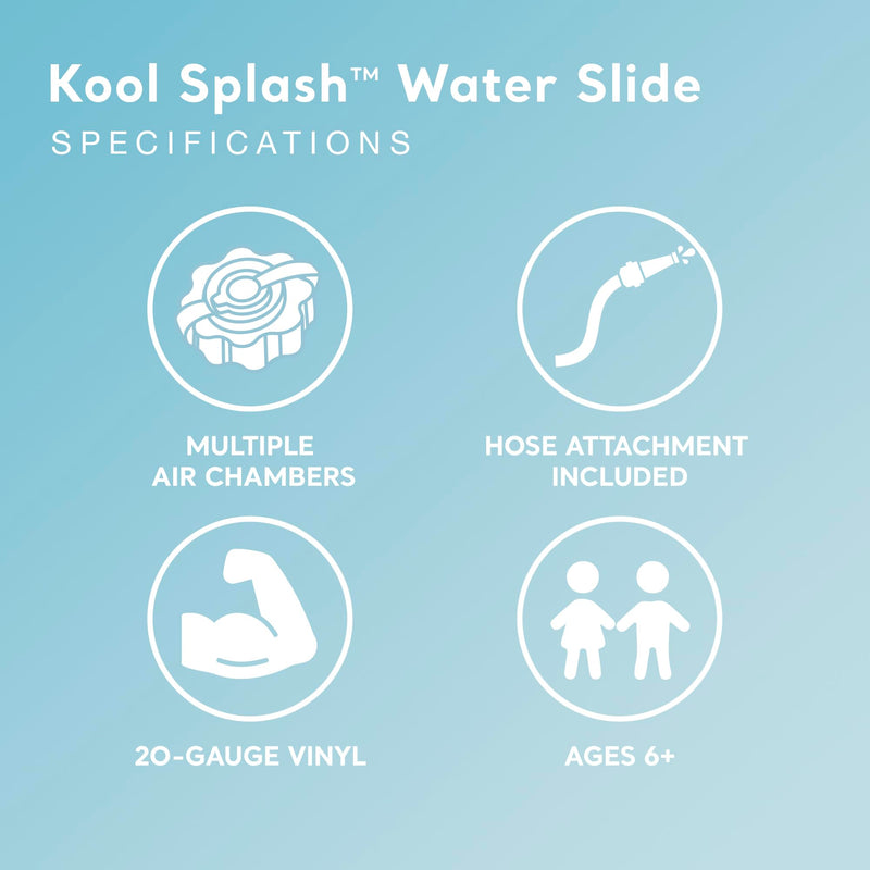 KOOL SPLASH WATER SLIDE