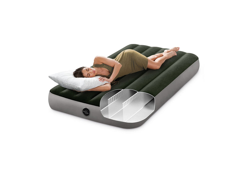 TWIN DURA-BEAM PRESTIGE AIRBED WITH BATTERY PUMP