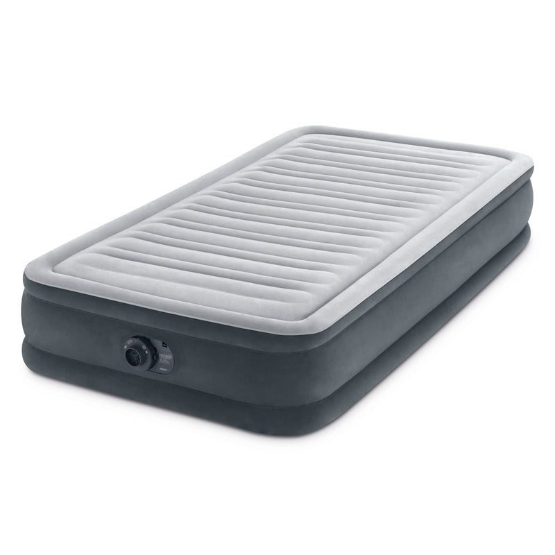 TWIN COMFORT-PLUSH AIRBED WITH FIBER-TECH RP