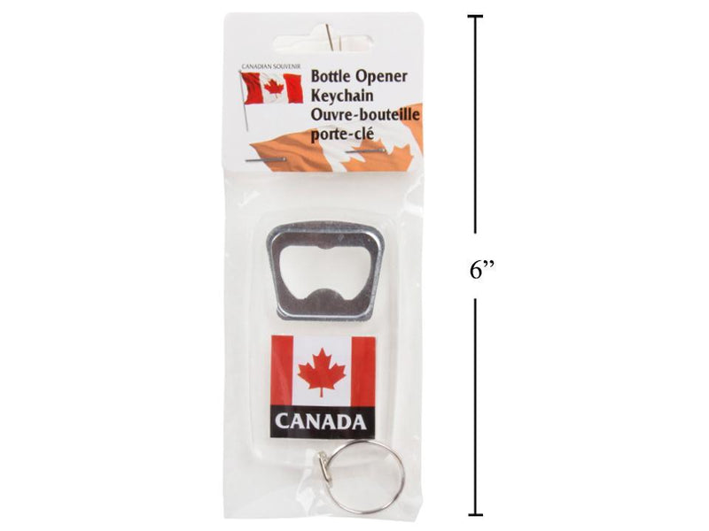 Canada Bottle Opener Keychain, Acrylic