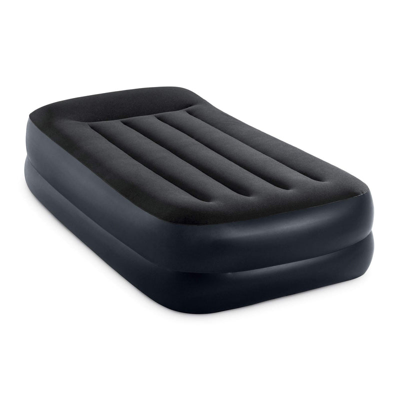 TWIN PILLOW REST RAISED AIRBED WITH FIBER-TECH RP