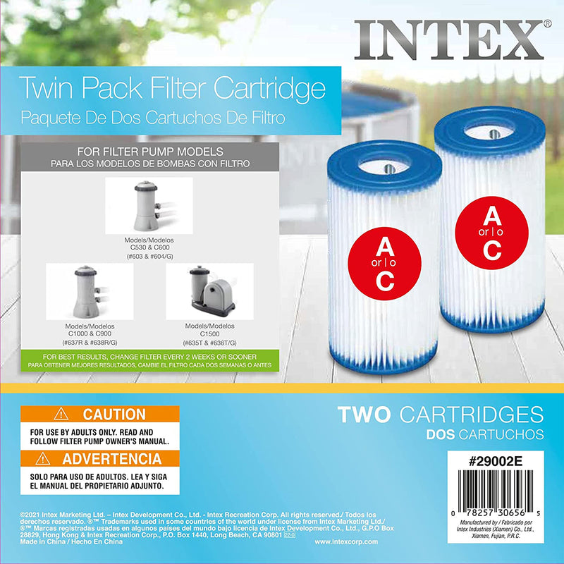 FILTER CARTRIDGE A TWIN PACK