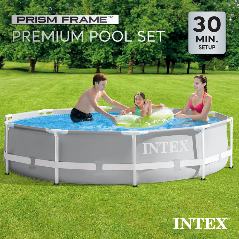 10FT X 30IN PRISM FRAME PREMIUM POOL SET