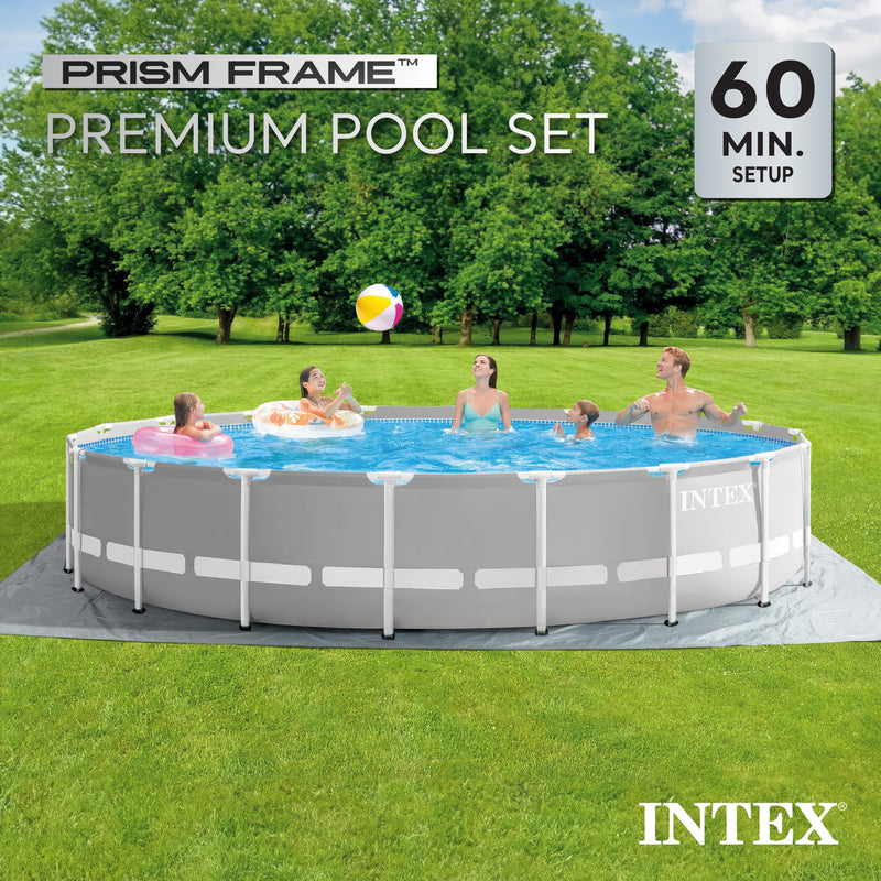 20FT X 52IN PRISM FRAME PREMIUM POOL SET