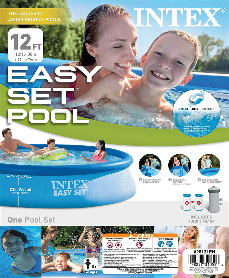 12FT X 30IN EASY SET POOL SET