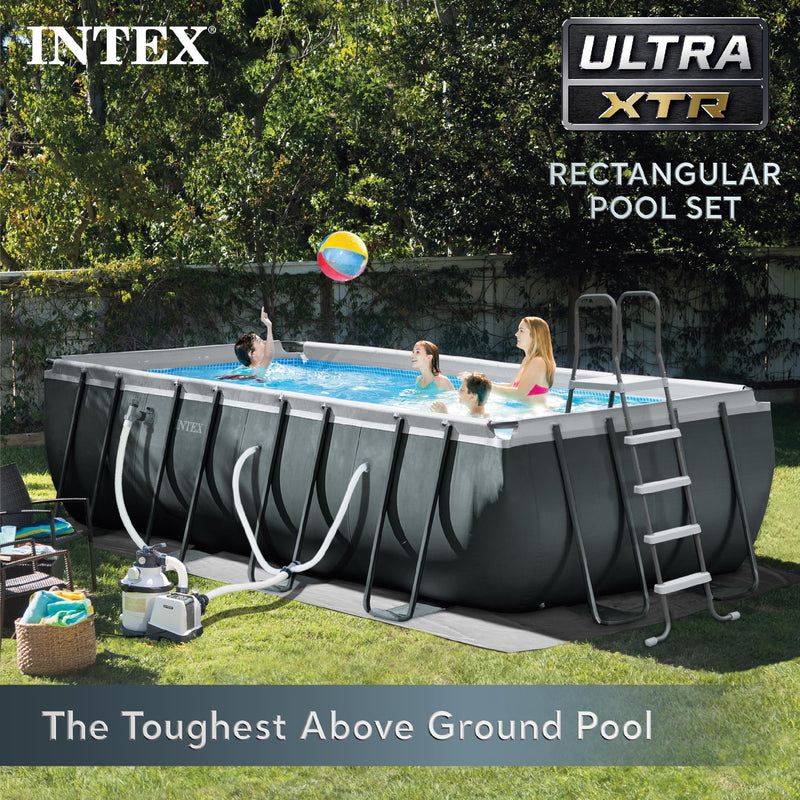 18FT X 9FT X 52IN ULTRA XTR RECTANGULAR POOL SET