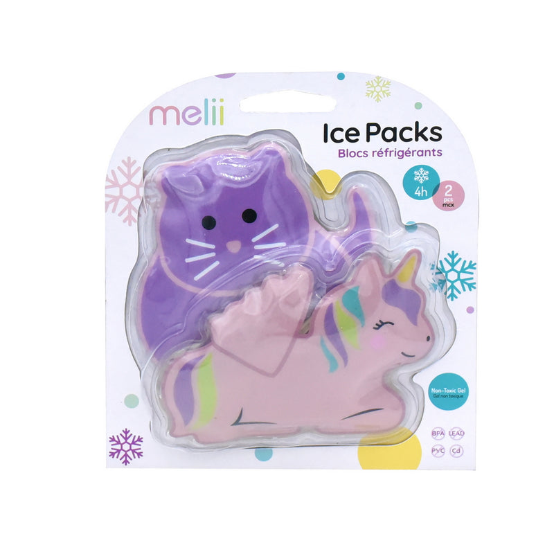 GEL ICE PACK - UNICORN , CAT