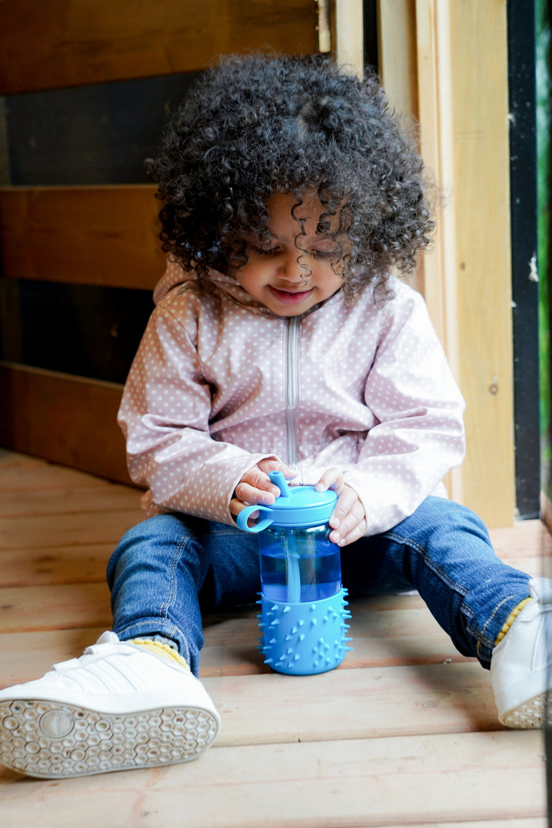 SPIKEY WATER BOTTLE - BLUE