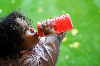 SPIKEY WATER BOTTLE - PINK