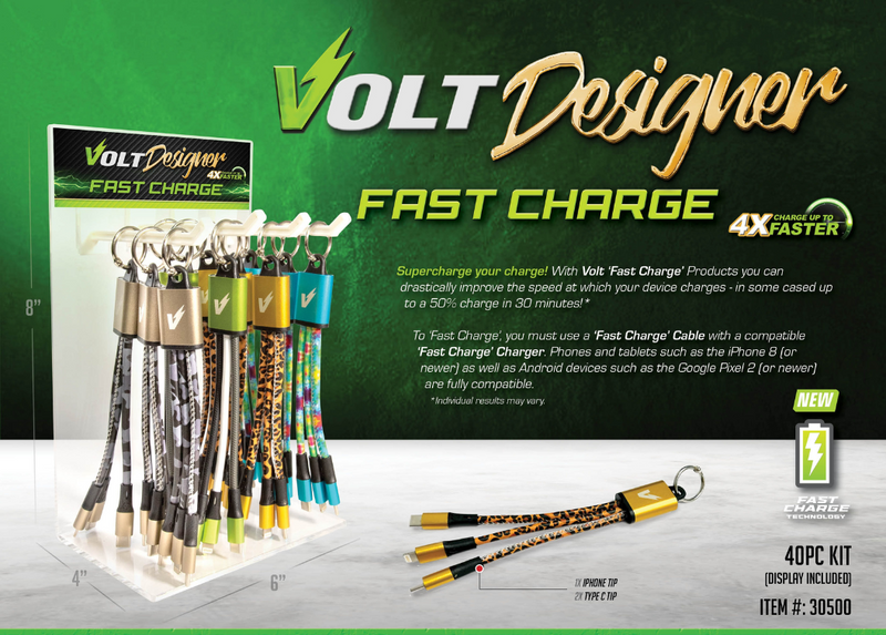 VOLT DESIGNER FAST CHARGE DOUBLE TIP