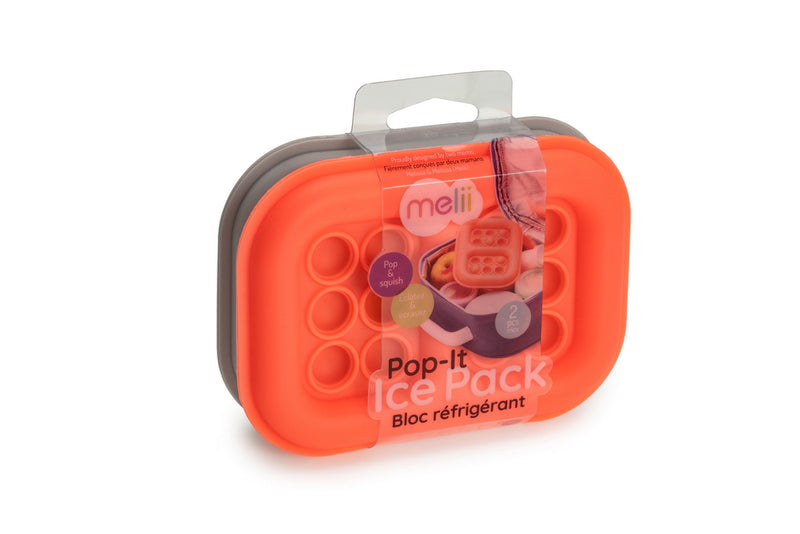 POP-IT ICE PACK - PINK & MUSHROOM GREY (2PC SET)