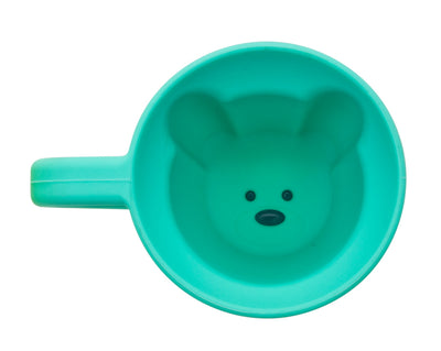 SILICONE BEAR MUG - BLUE