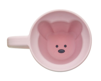 SILICONE BEAR MUG - PINK