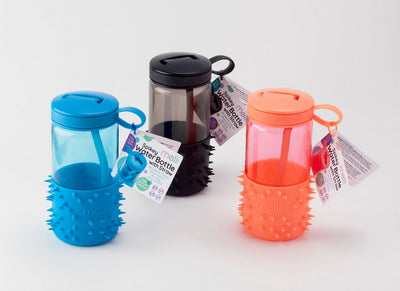 SPIKEY WATER BOTTLE - BLUE