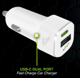 VOLT FAST CHARGE
 CAR CHARGER