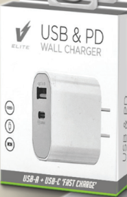 Volt Elite PREMIUM Twin
 USB / FC Wall Charger