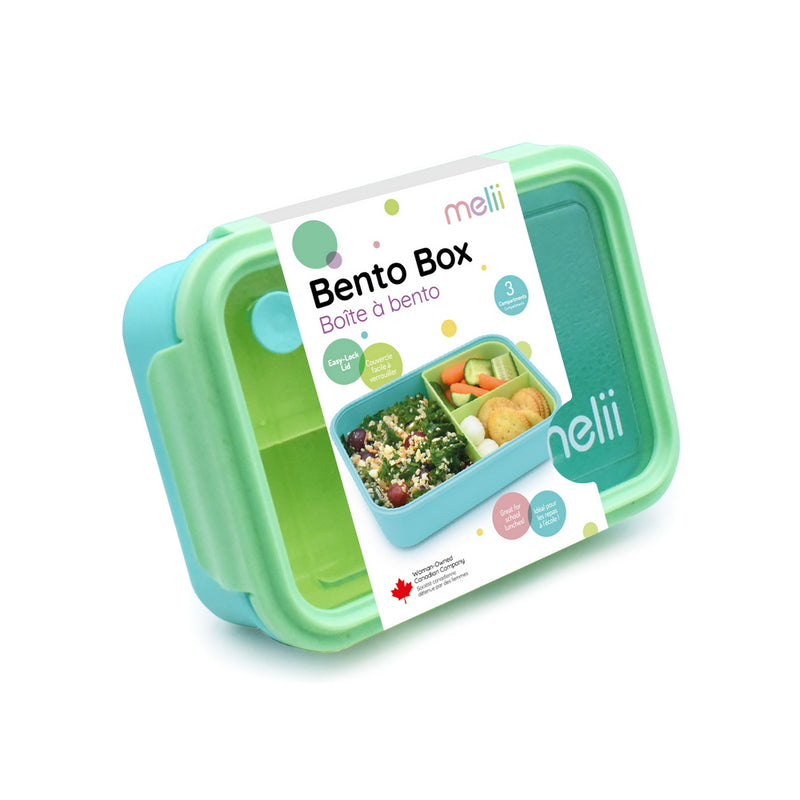 BENTO BOX W/ REMOVABLE DIVIDER-1250ML - BLUE